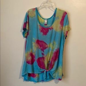 Tye dye top size XL